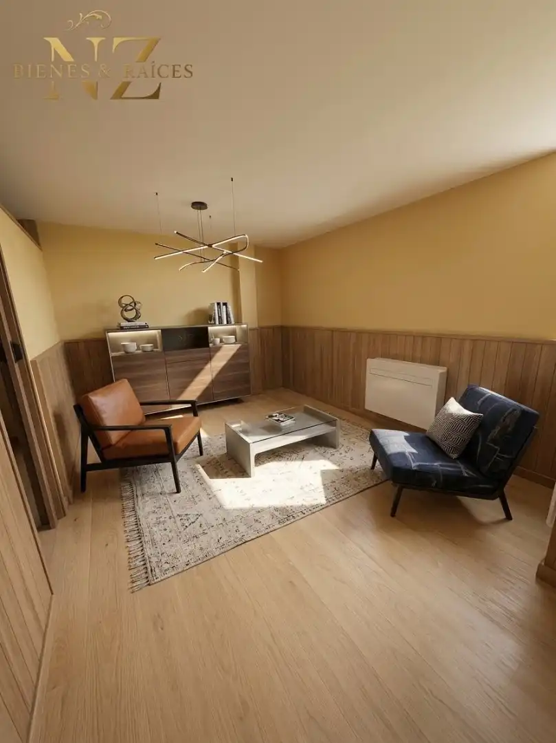 Sala de estar de Casa adosada en venta en Toledo con Aire acondicionado, Calefacción y Horno