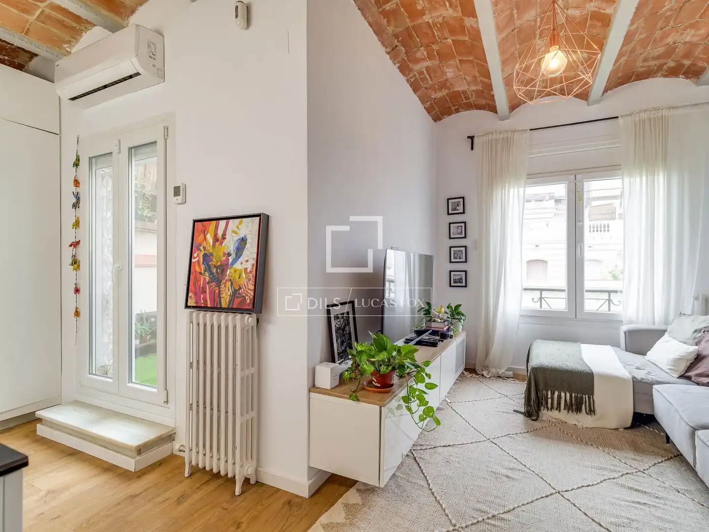Sala d'estar de Pis en venda en Eixample