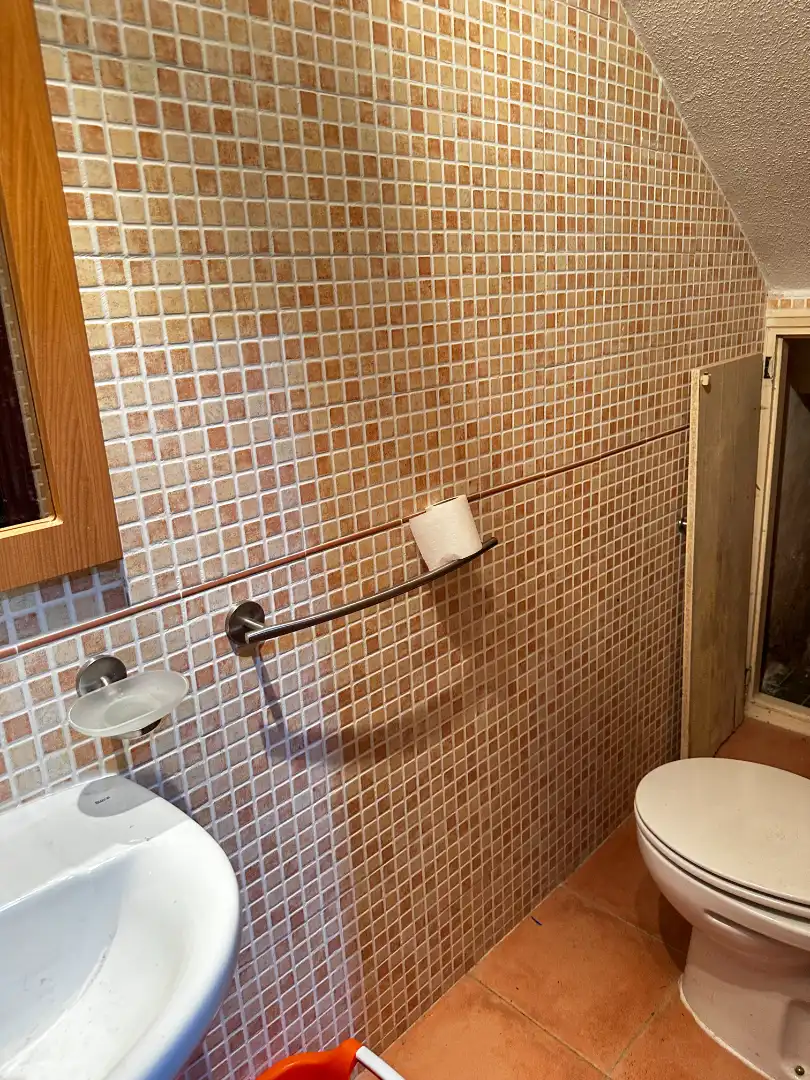 Baño de Casa o chalet en venta en Las Rozas de Madrid con Aire acondicionado, Calefacción y Jardín privado