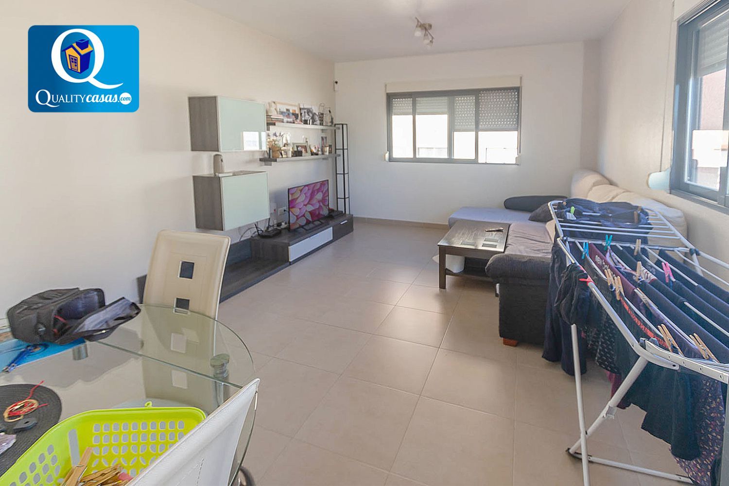 Sala d'estar de Apartament en venda en Jijona / Xixona amb Aire condicionat, Terrassa i Balcó