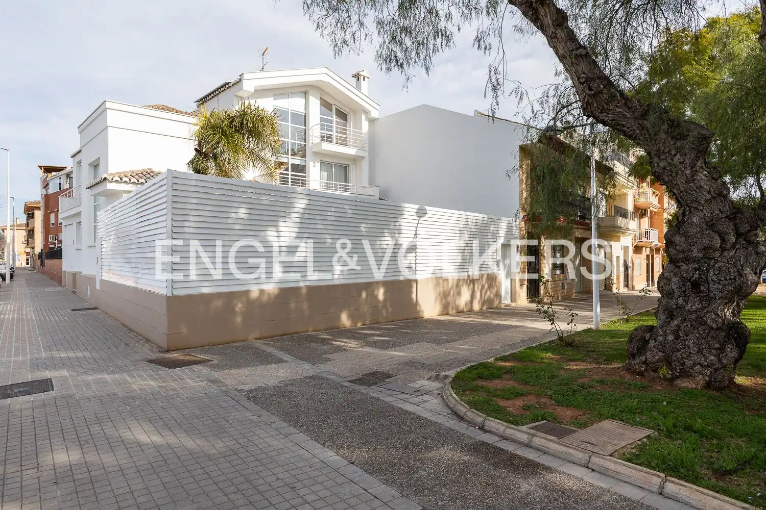 Vista exterior de Casa o chalet en venta en Puçol con Aire acondicionado, Calefacción y Jardín privado