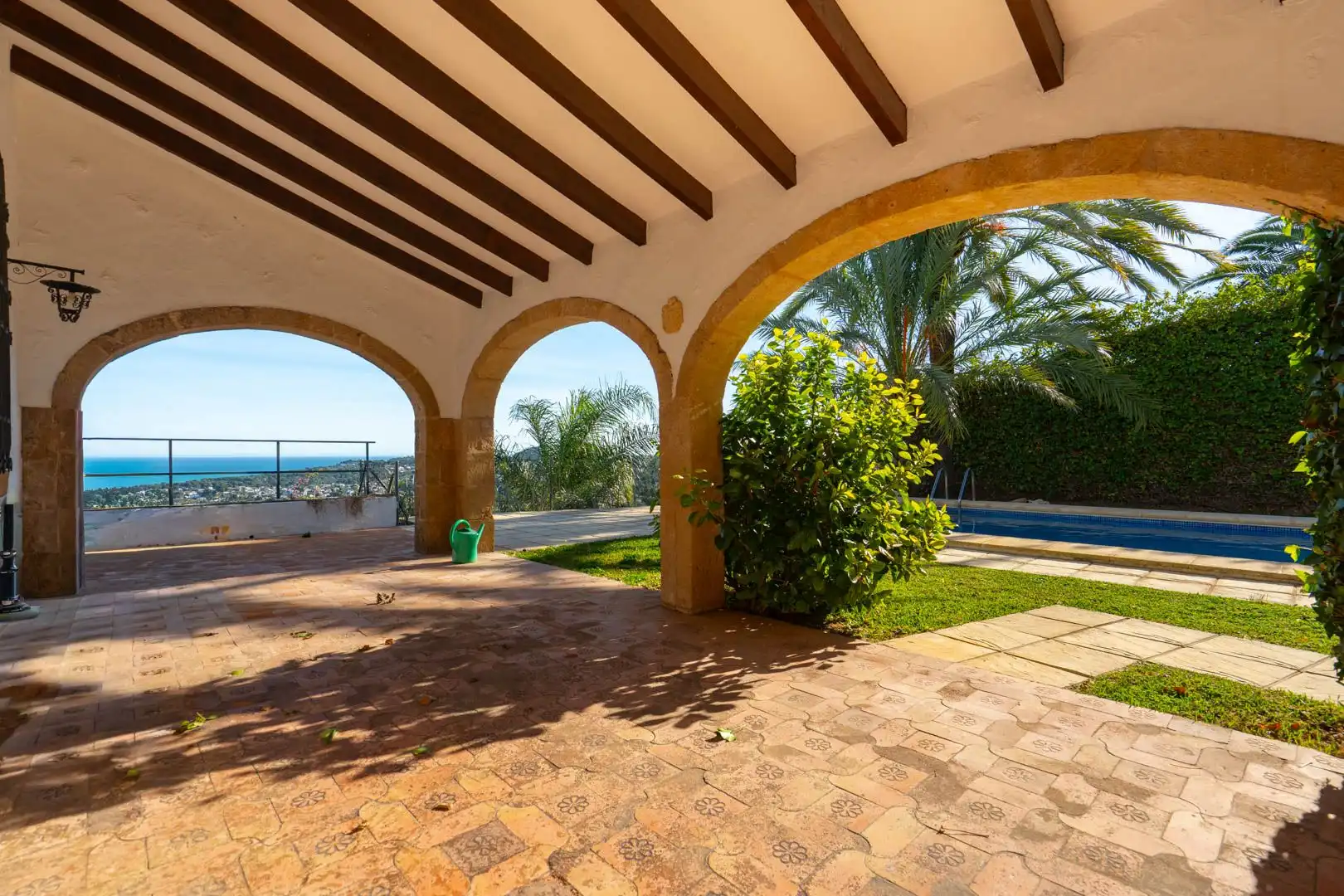 Terrace of Houses for sale in Jávea / Xàbia  with Private garden, Terrace and Swimming Pool