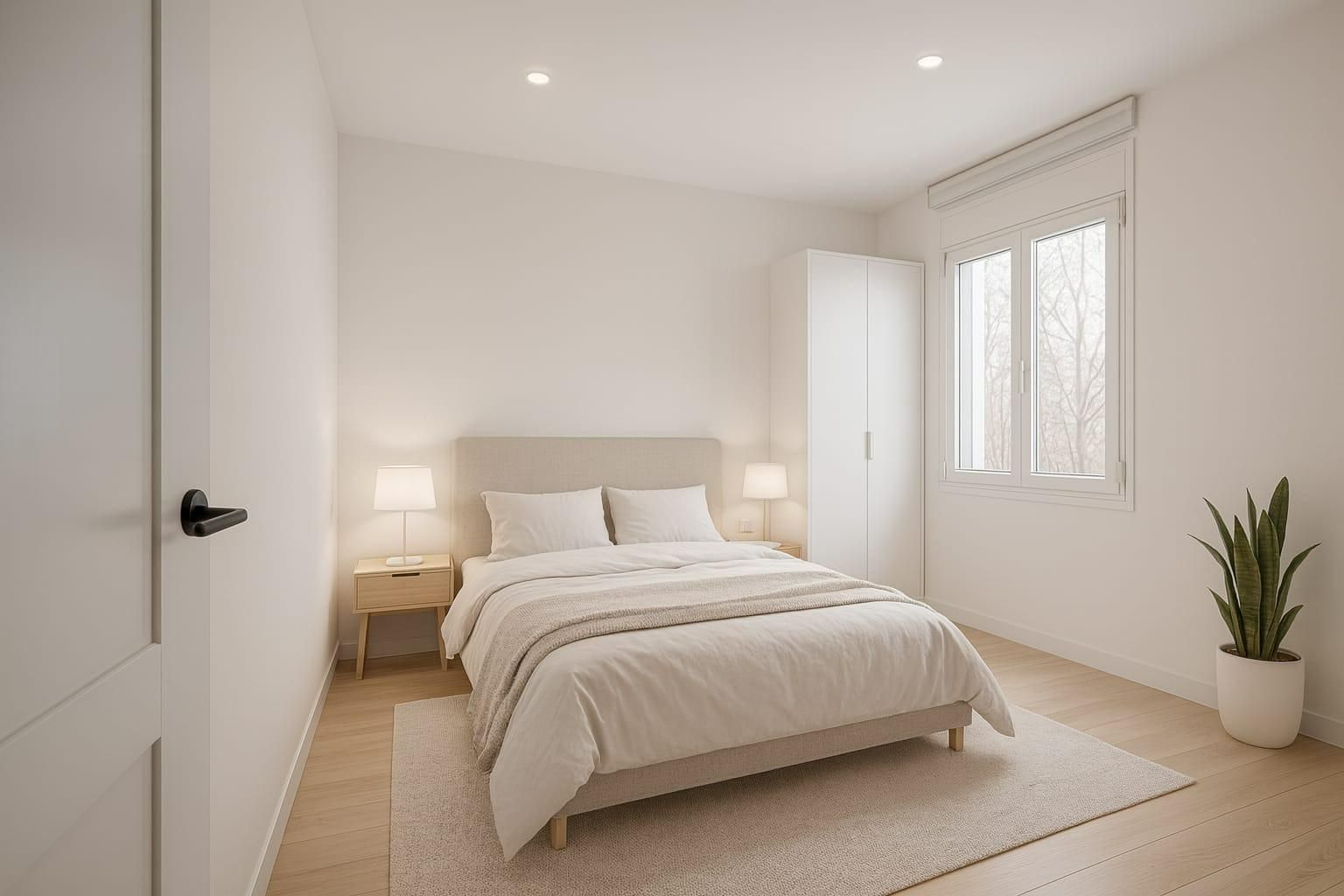 Bedroom of Flat for sale in Sabadell