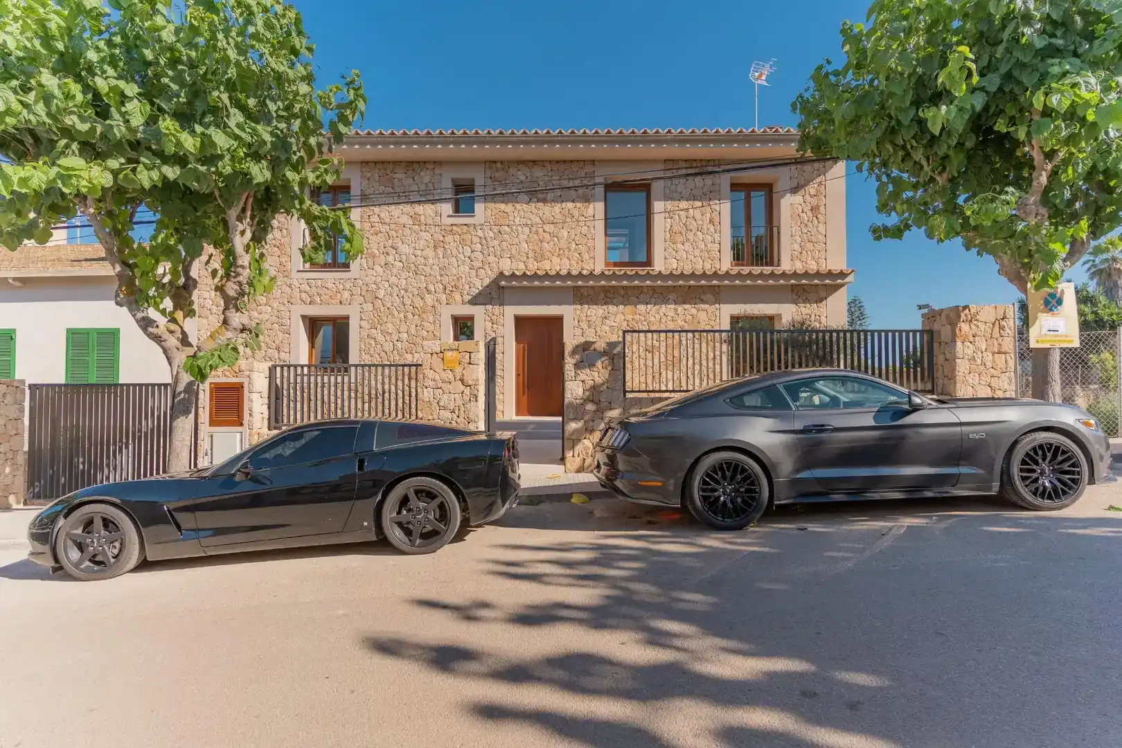 Exterior view of Flat for sale in Santa Eugènia  with Air Conditioner, Private garden and Parquet flooring