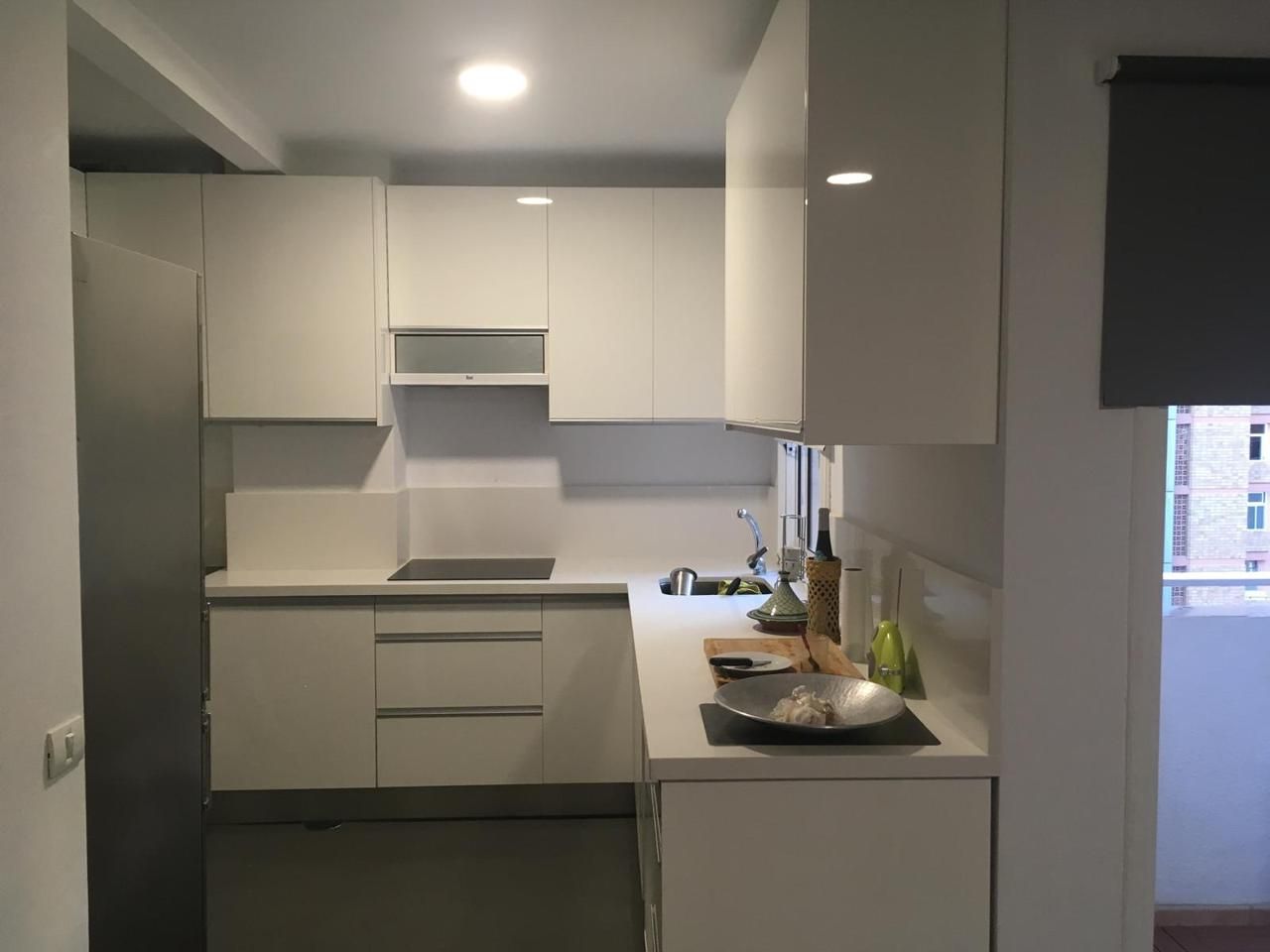 Cocina de Piso de alquiler en  Santa Cruz de Tenerife Capital con Amueblado y Balcón