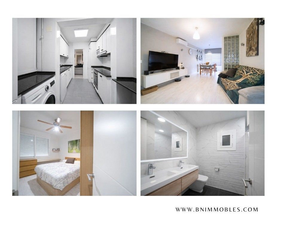 Kitchen of Flat for sale in Terrassa  with Air Conditioner and Heating