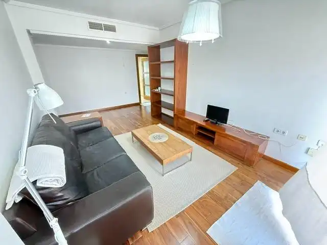 Sala de estar de Ático de alquiler en Murcia con Aire acondicionado, Terraza y Amueblado