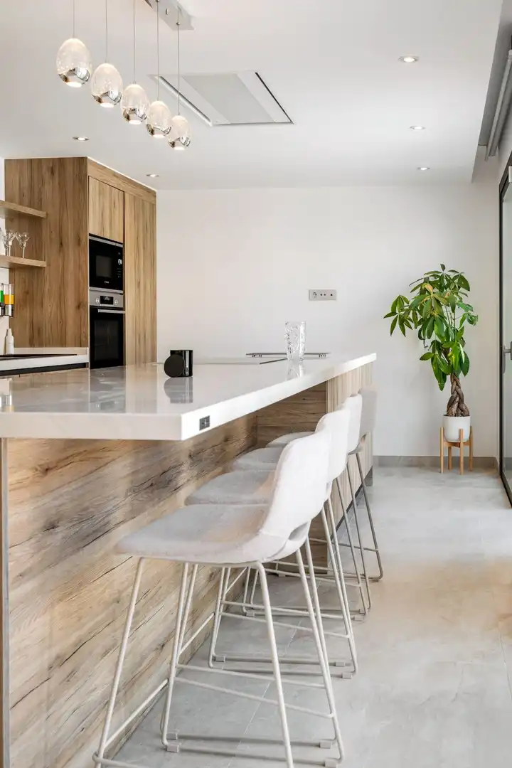 Cocina de Casa o chalet en venta en Marbella con Aire acondicionado, Jardín privado y Terraza