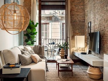 Appartement compact avec balcon à louer à Carrer dels Flassaders