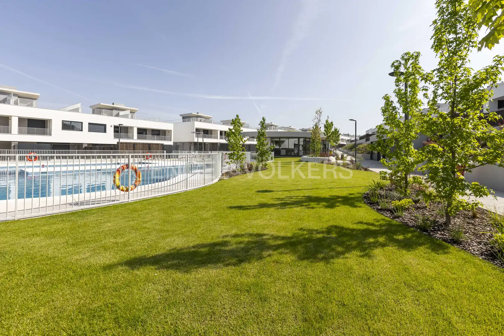 Swimming pool of Detached homes for rent in Boadilla del Monte  with Air Conditioner, Heating and Private garden