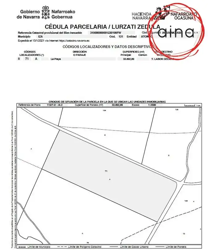 Rustikales Grundstück zum Verkauf in Iza / Itza, imagen 5