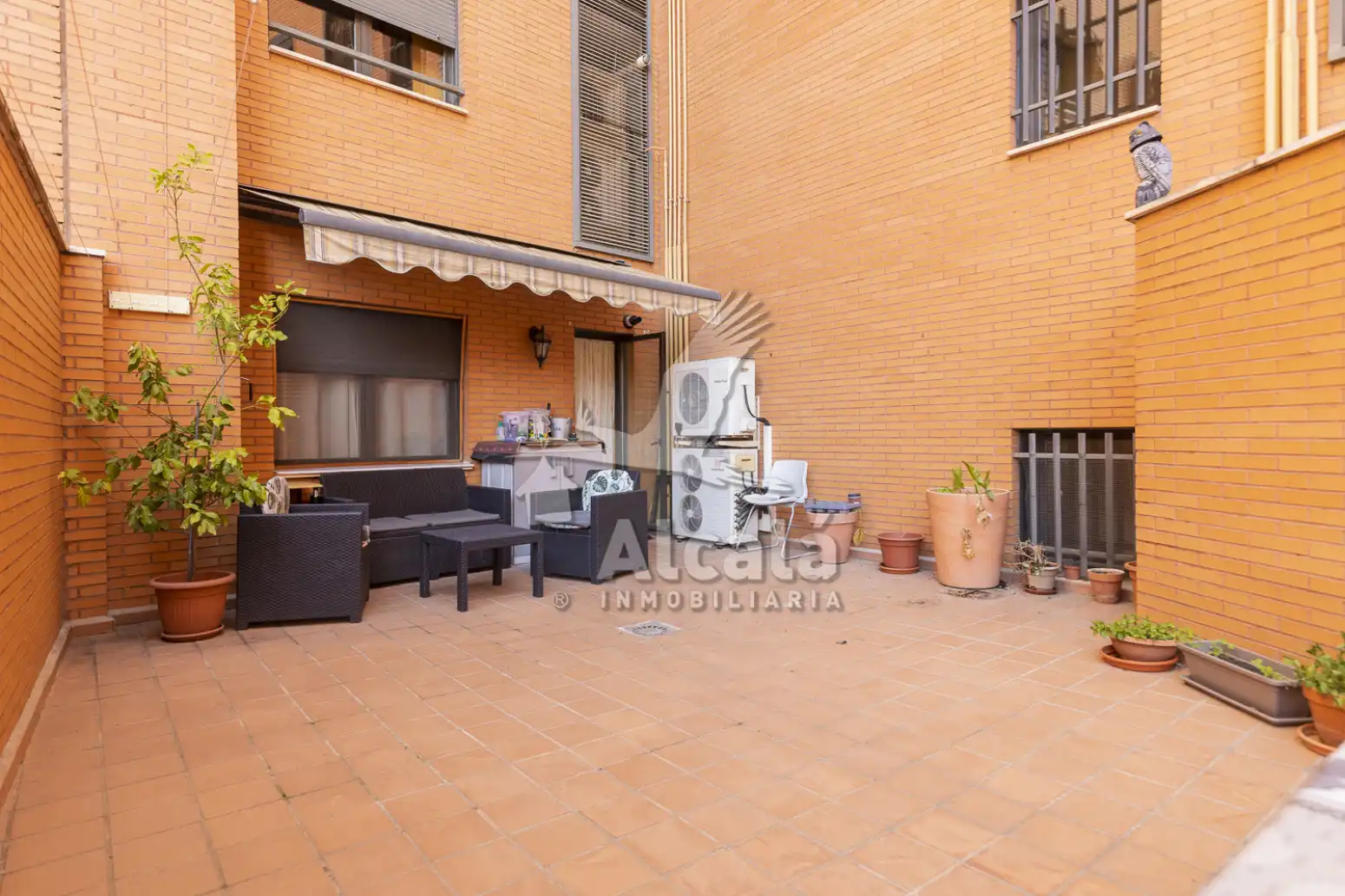 Terrace of Flat for sale in Alcalá de Henares  with Air Conditioner, Heating and Private garden