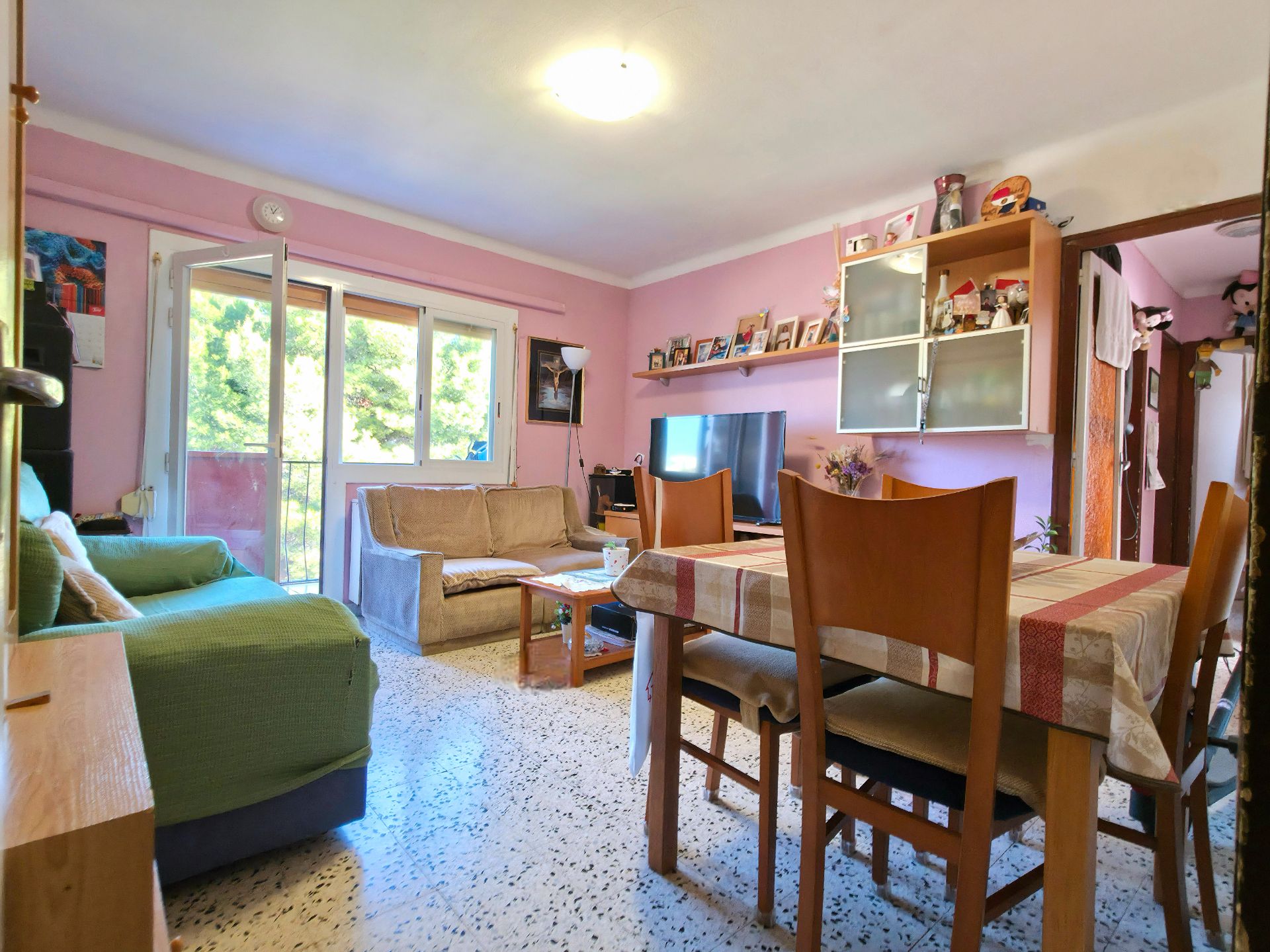 Living room of Flat for sale in Molins de Rei  with Air Conditioner, Terrace and Balcony