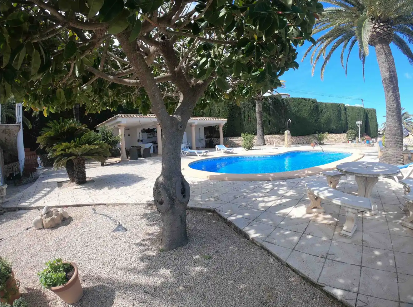 Garden of Houses for sale in Dénia  with Air Conditioner, Heating and Private garden