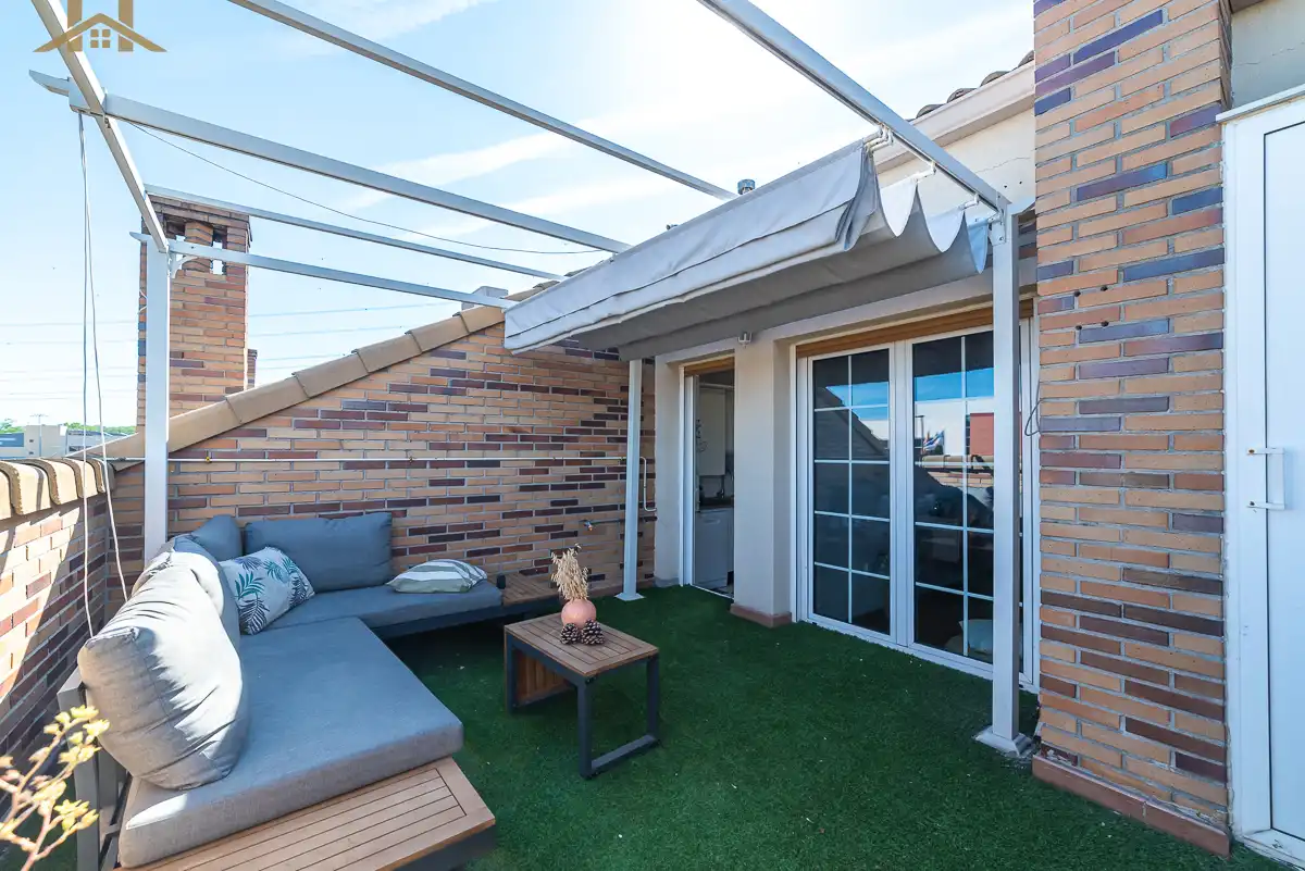 Terrasse von Dachboden zum Verkauf in Arroyomolinos (Madrid) mit Klimaanlage, Heizung und Terrasse