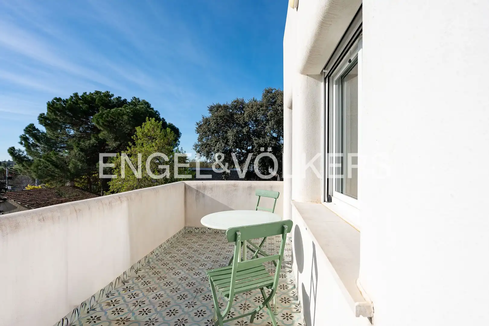 Balcony of Houses for sale in Galapagar  with Heating, Private garden and Parquet flooring