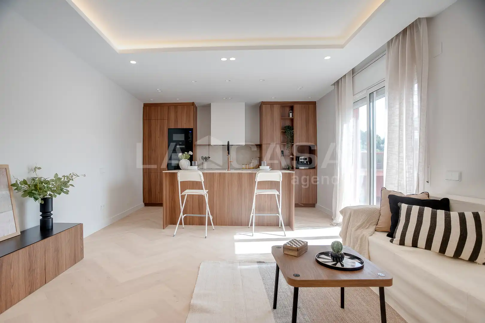 Sala de estar de Ático en venta en Granollers con Calefacción y Terraza