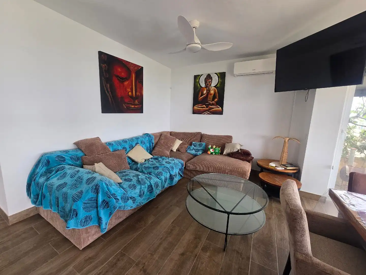 Living room of Houses for sale in Vera  with Air Conditioner, Terrace and Swimming Pool
