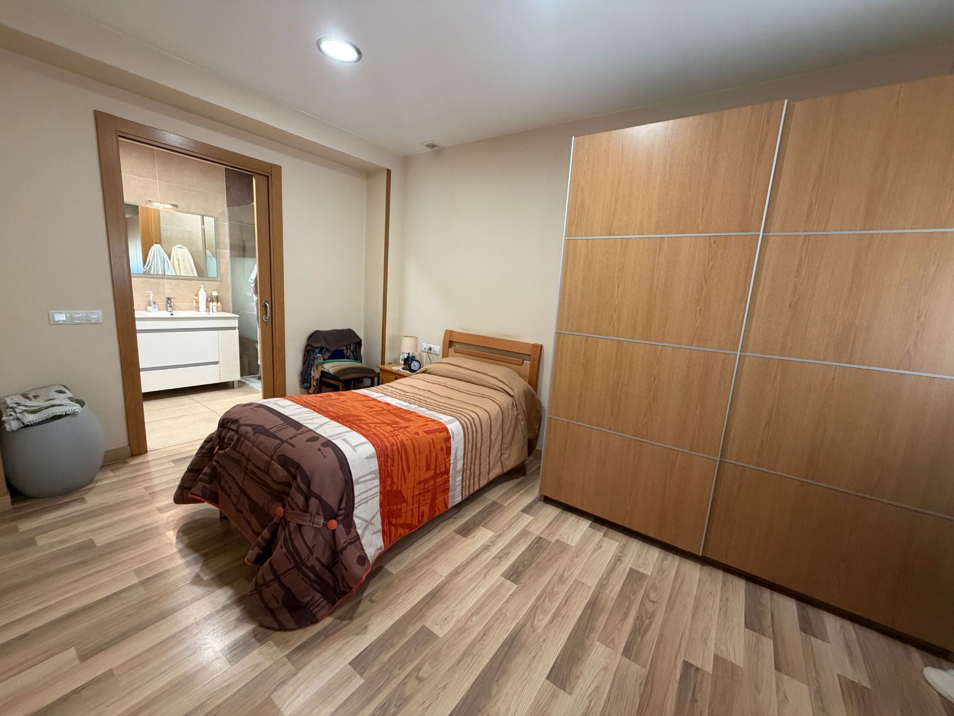 Dormitori de Casa adosada en venda en Santa Margarida I Els Monjos amb Aire condicionat, Calefacció i Jardí privat