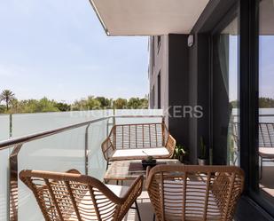 Terrace of Apartment for sale in  Valencia Capital  with Air Conditioner, Terrace and Swimming Pool