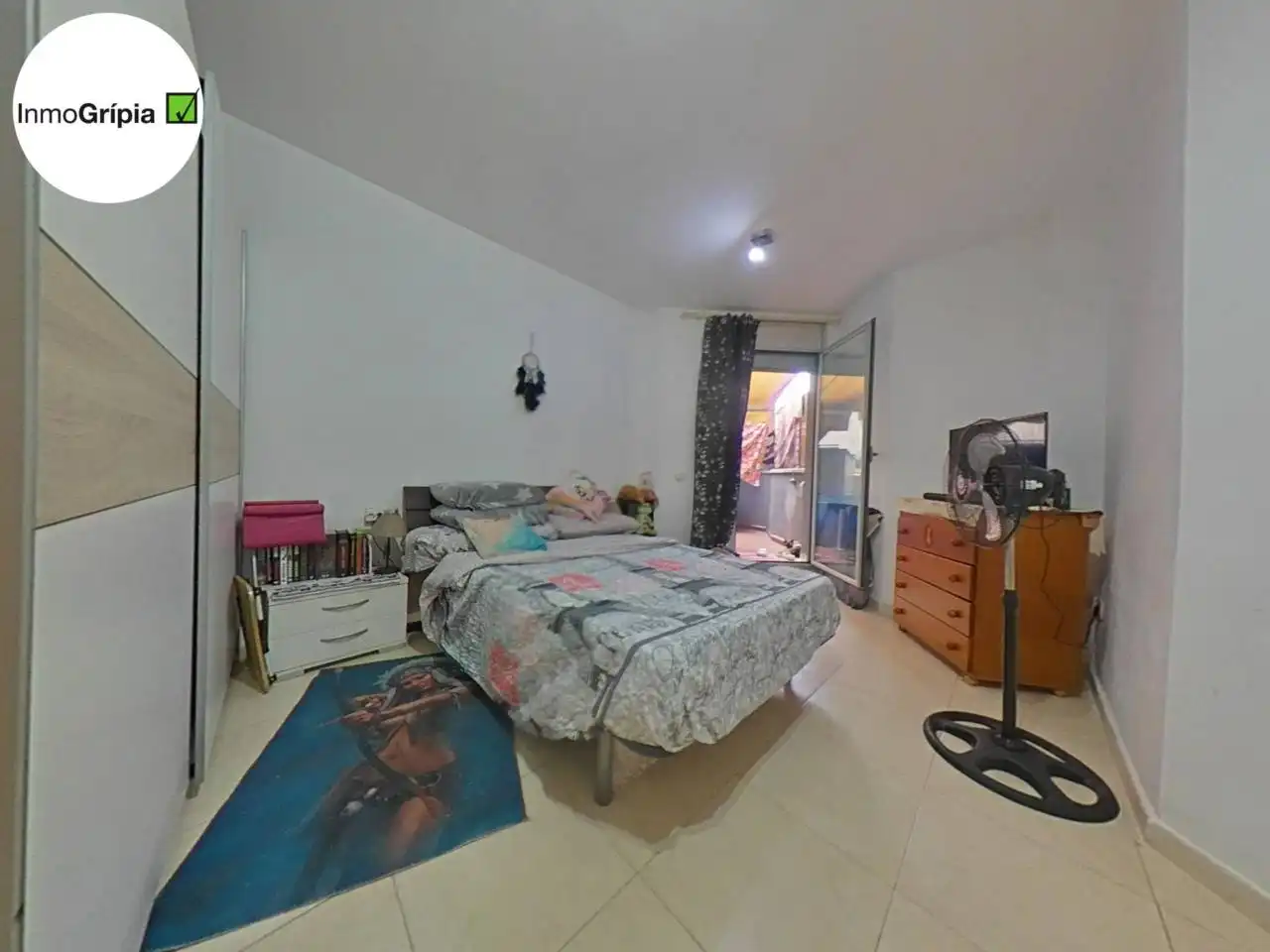 Schlafzimmer von Wohnung zum Verkauf in Terrassa mit Heizung und Terrasse