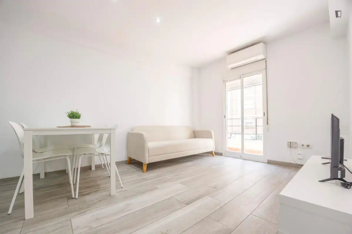 Living room of Apartments for rent in Valencia  with Furnished, Oven and Washing machine