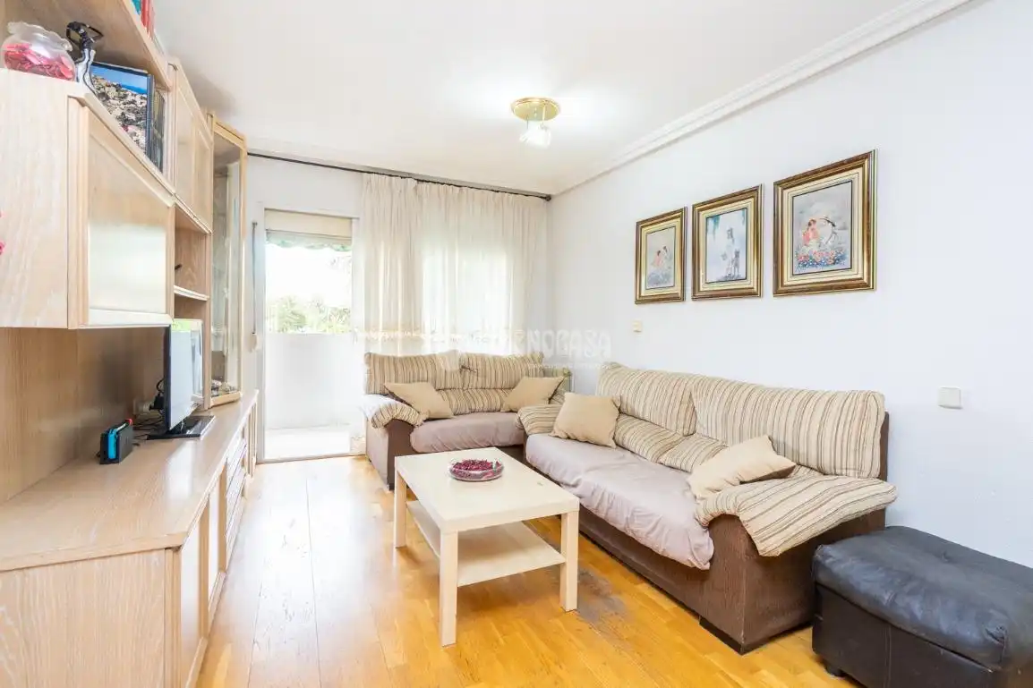 Sala d'estar de Pis en venda en Coslada amb Calefacció i Terrassa