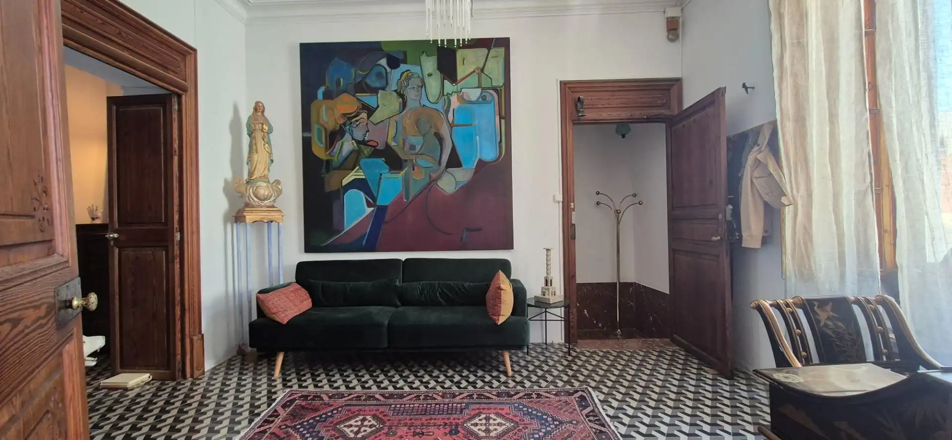 Sala de estar de Casa o chalet en venta en Alaró con Aire acondicionado, Calefacción y Terraza