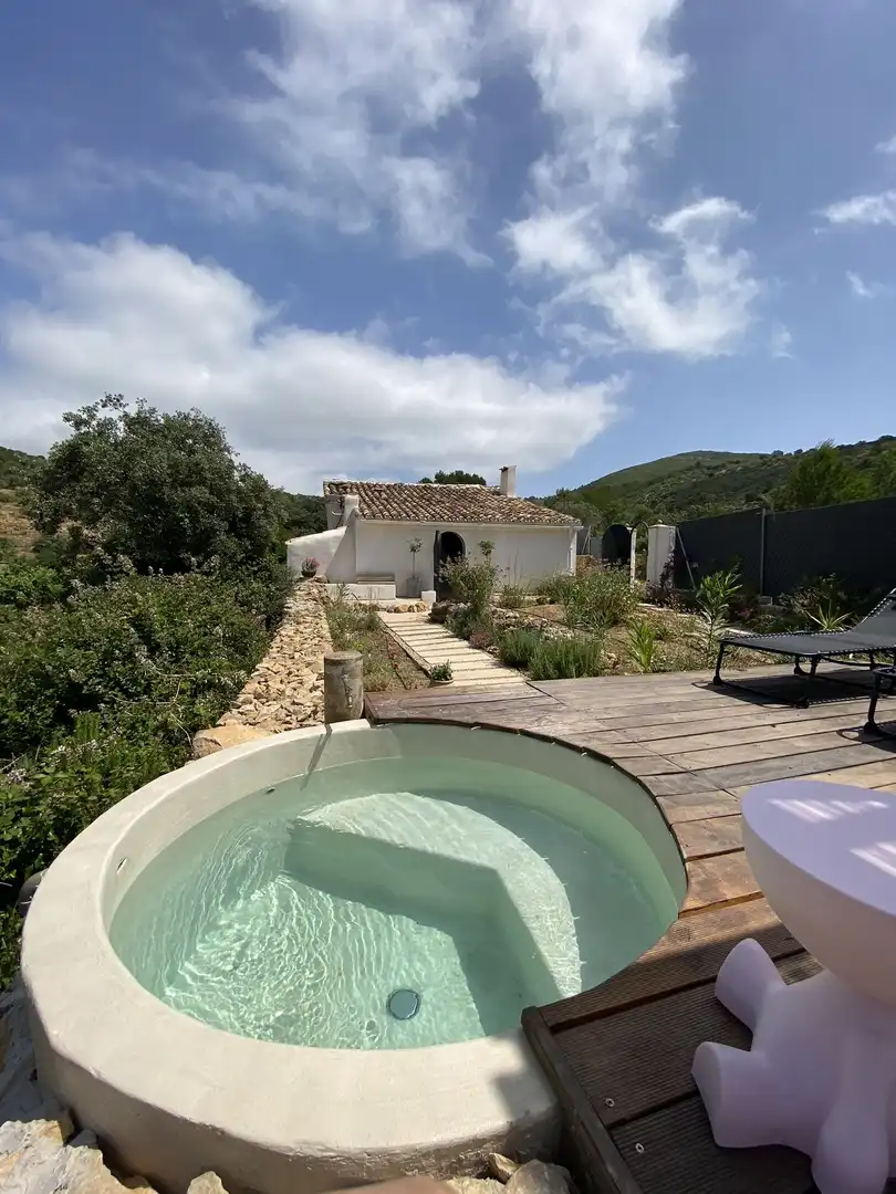 Garden of Country homes for sale in Llíber  with Air Conditioner and Heating