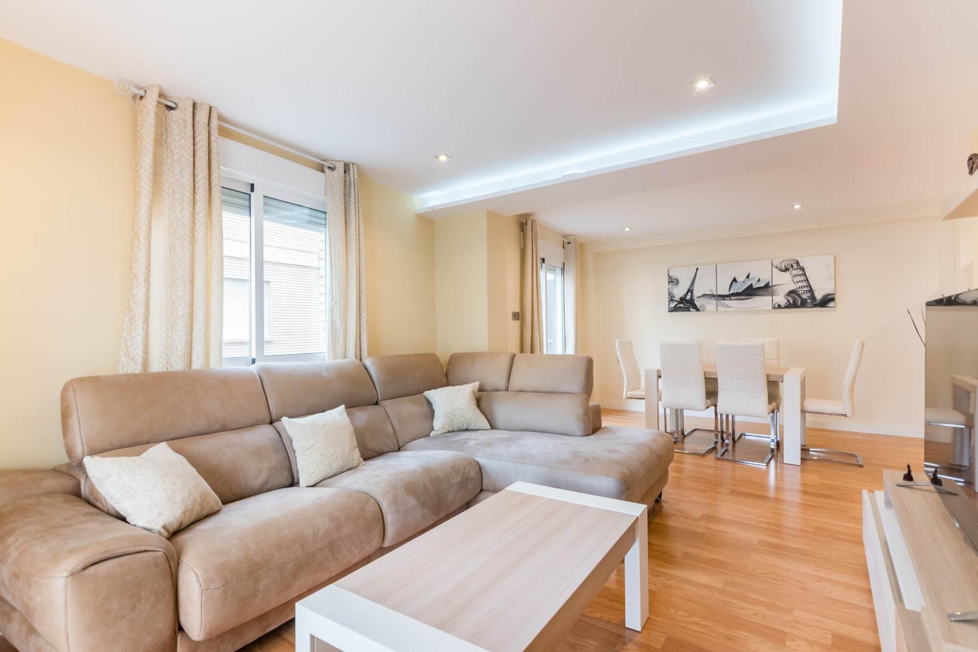 Sala d'estar de Pis en venda en Molina de Segura amb Aire condicionat i Balcó