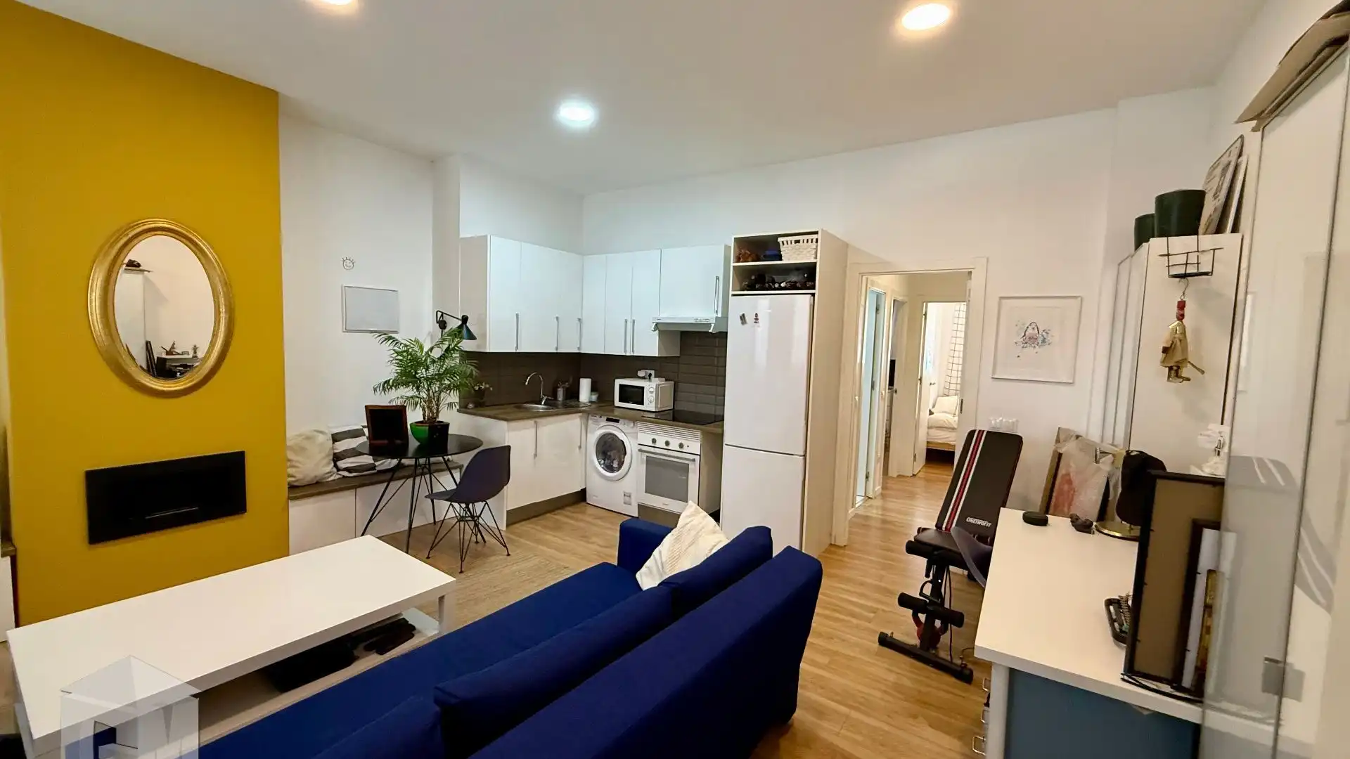 Wohnzimmer von Wohnung zum Verkauf in Humanes de Madrid mit Klimaanlage und Heizung