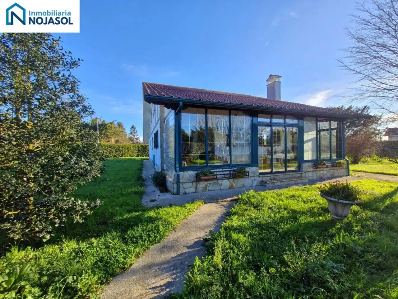Exterior view of Houses for sale in Argoños   with Heating, Private garden and Terrace