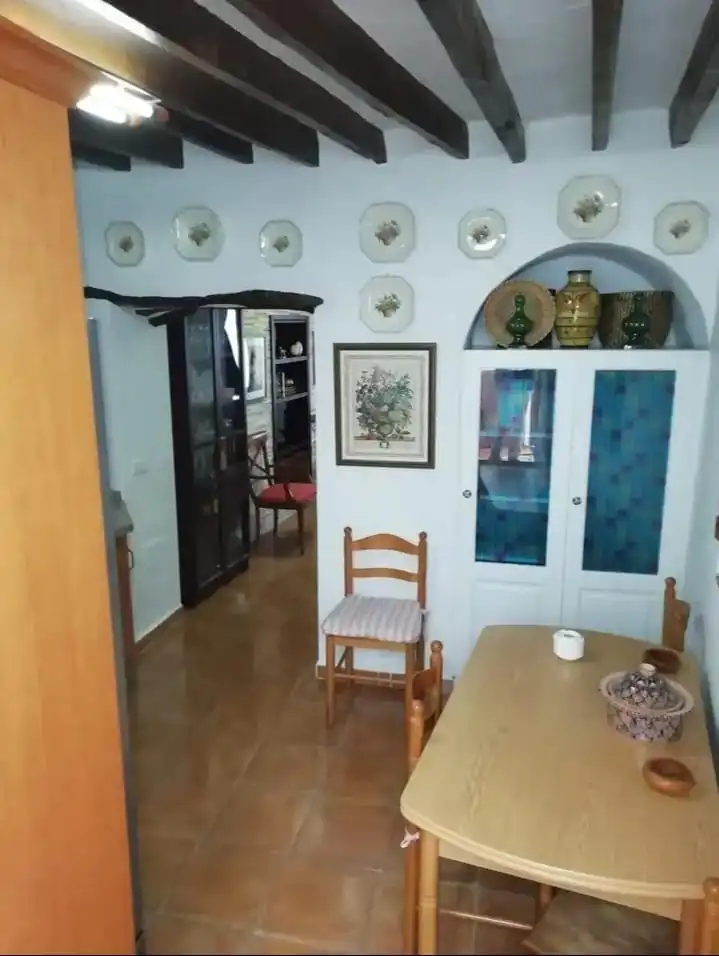 Dining room of Houses for rent in Almáchar  with Furnished, Oven and Microwave