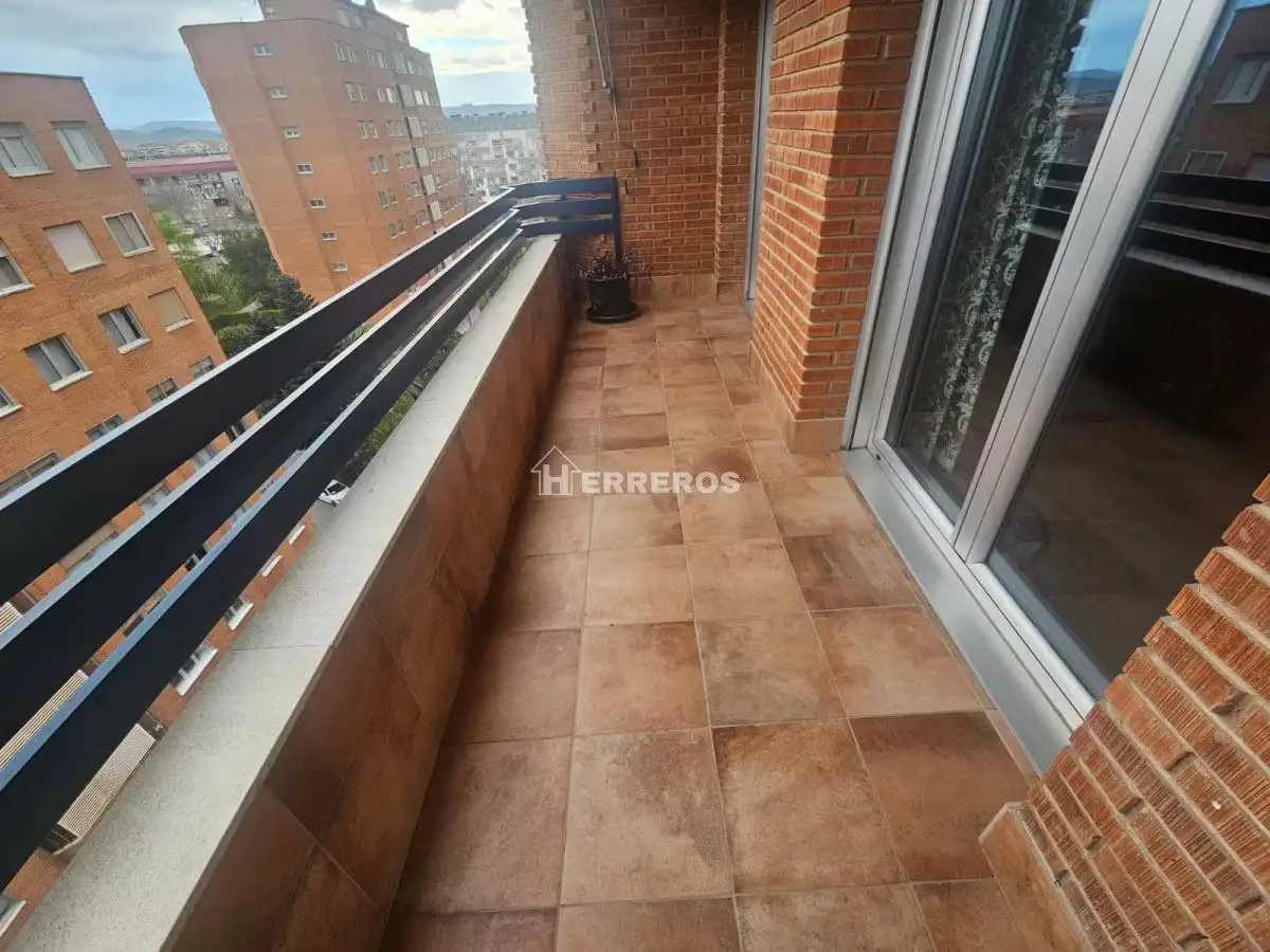 Terrace of Flat for sale in  Logroño  with Heating, Terrace and Storage room