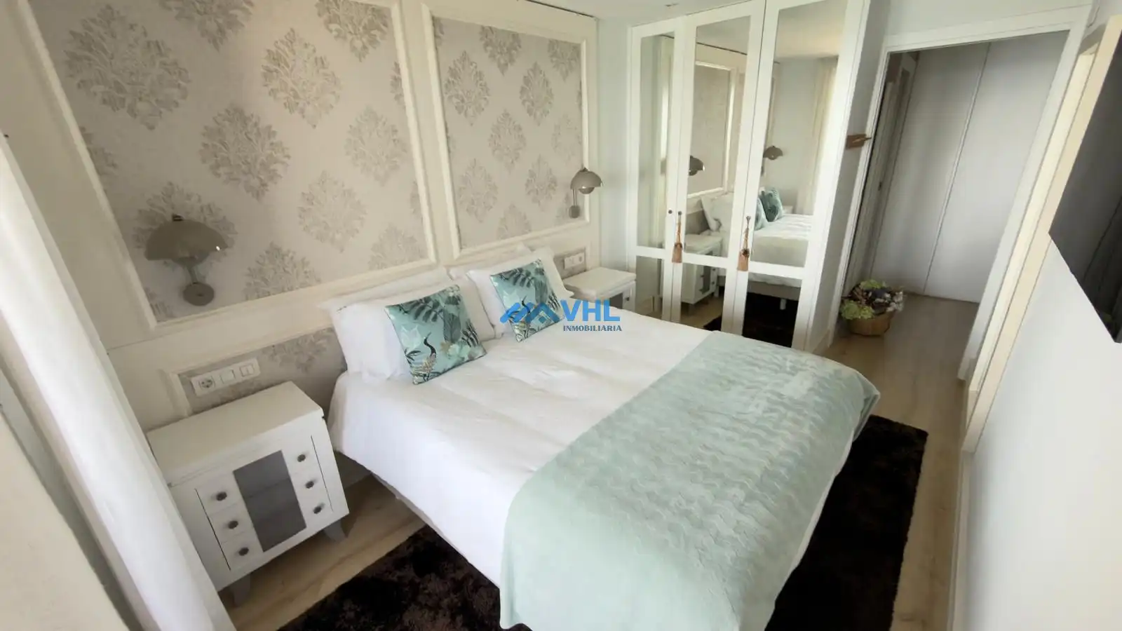 Schlafzimmer von Wohnung zum Verkauf in Castro-Urdiales mit Klimaanlage, Heizung und Terrasse