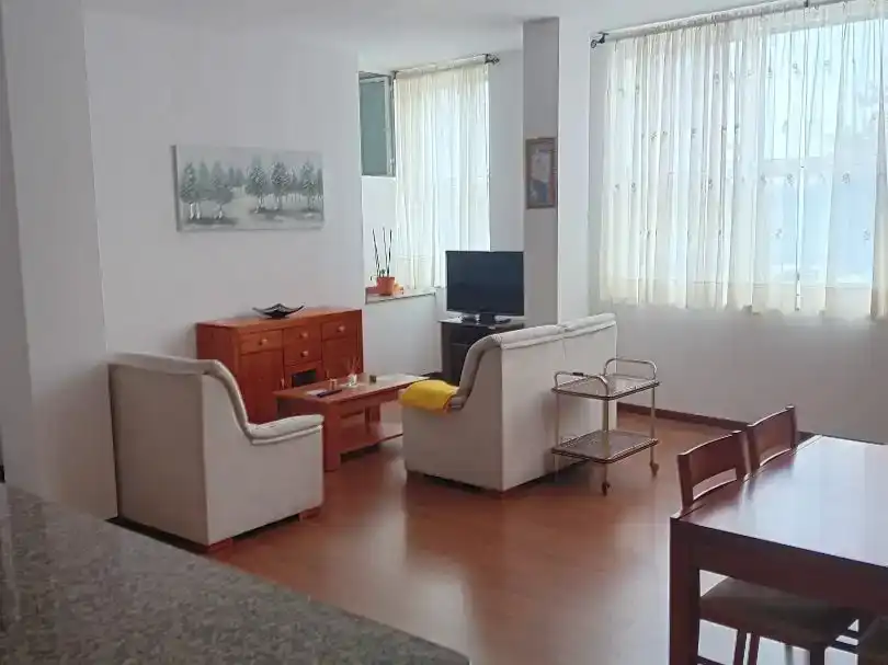 Sala d'estar de Apartament de lloguer en A Coruña Capital  amb Moblat