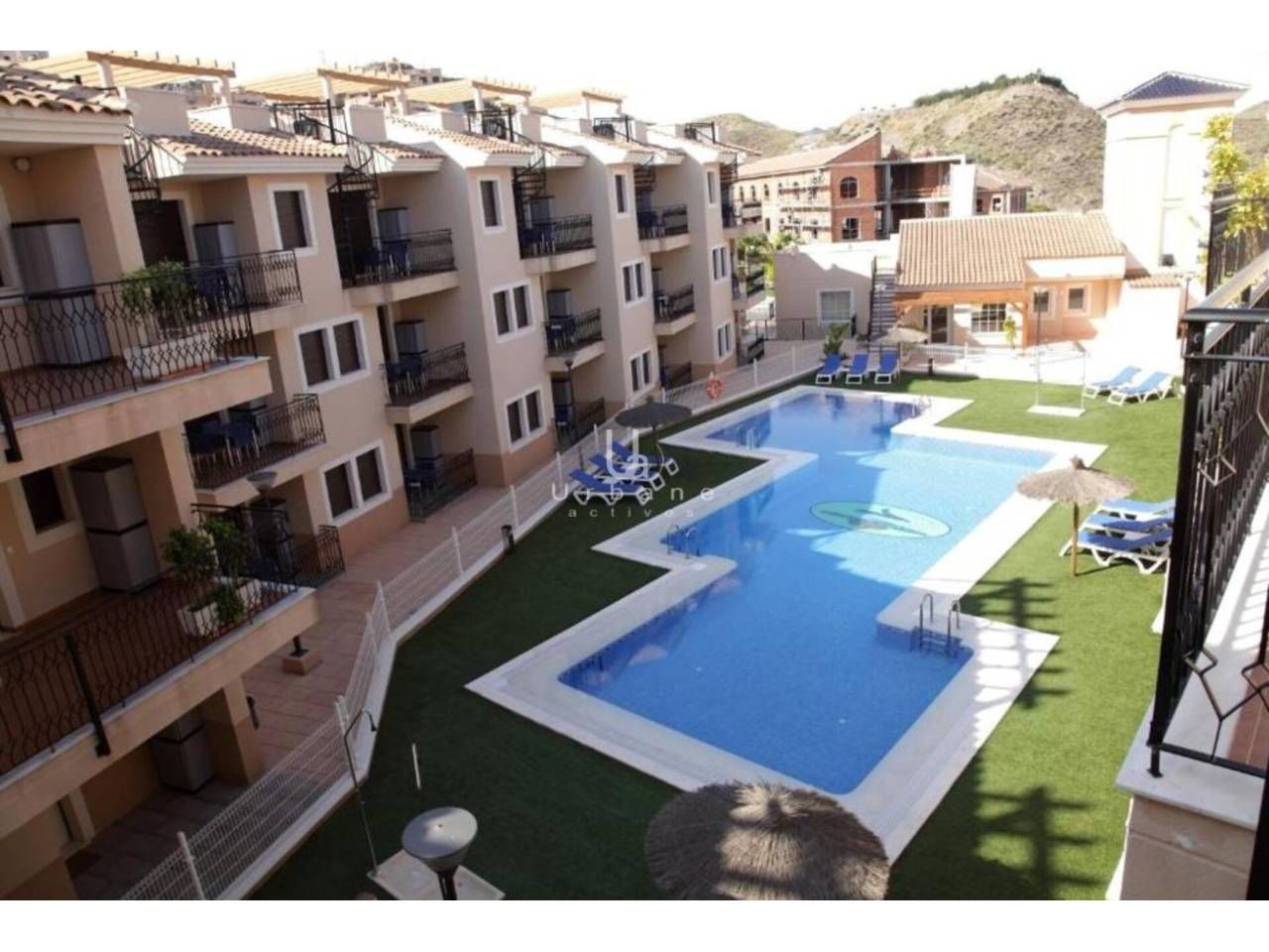 Swimming pool of Flat for sale in Águilas  with Air Conditioner, Terrace and Balcony
