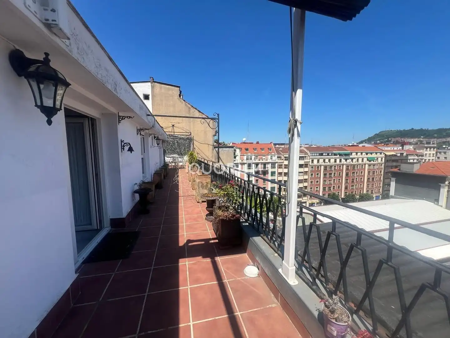 Terraza de Piso de alquiler en Bilbao  con Calefacción, Terraza y Amueblado