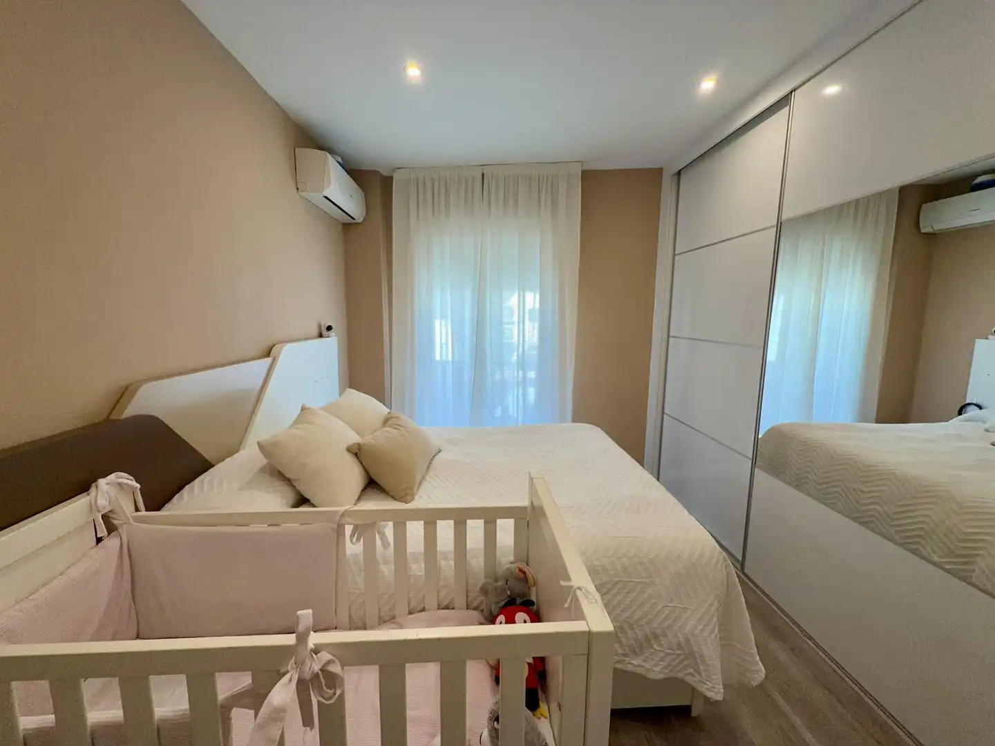 Bedroom of Flat for sale in Antequera  with Air Conditioner, Heating and Balcony