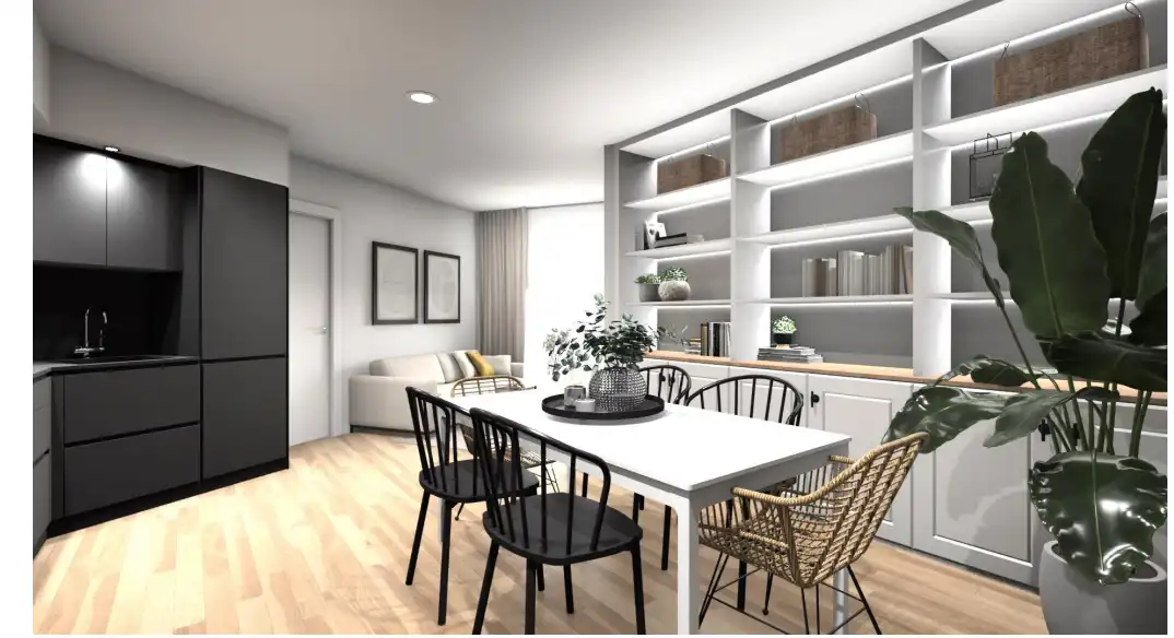 Dining room of Flat for sale in Barcelona  with Air Conditioner, Heating and Terrace