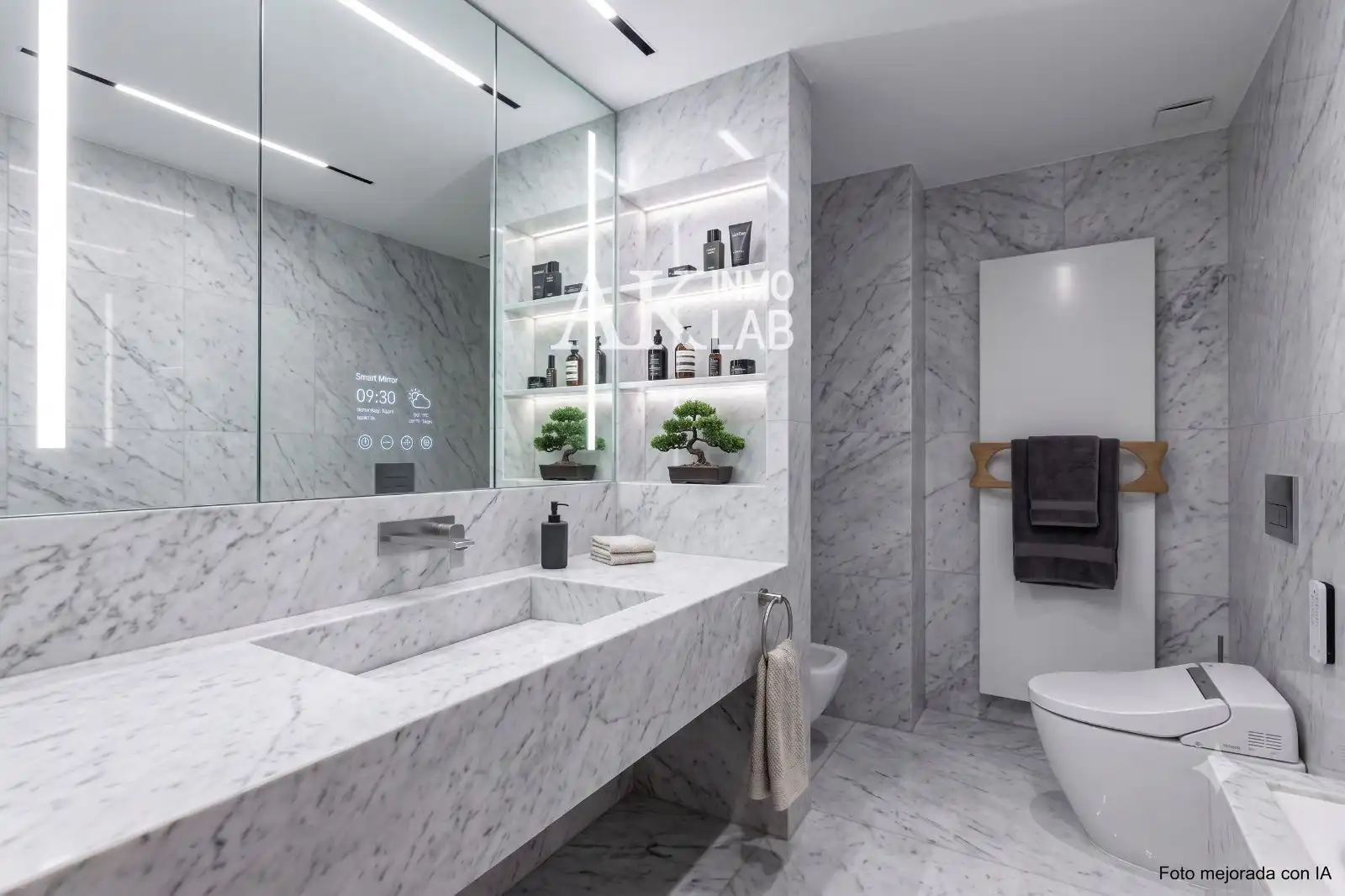 Bathroom of Flat for sale in Barcelona  with Air Conditioner, Heating and Terrace