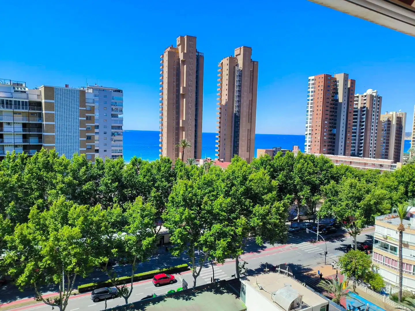 Vista exterior de Piso en venta en Benidorm con Aire acondicionado, Calefacción y Terraza
