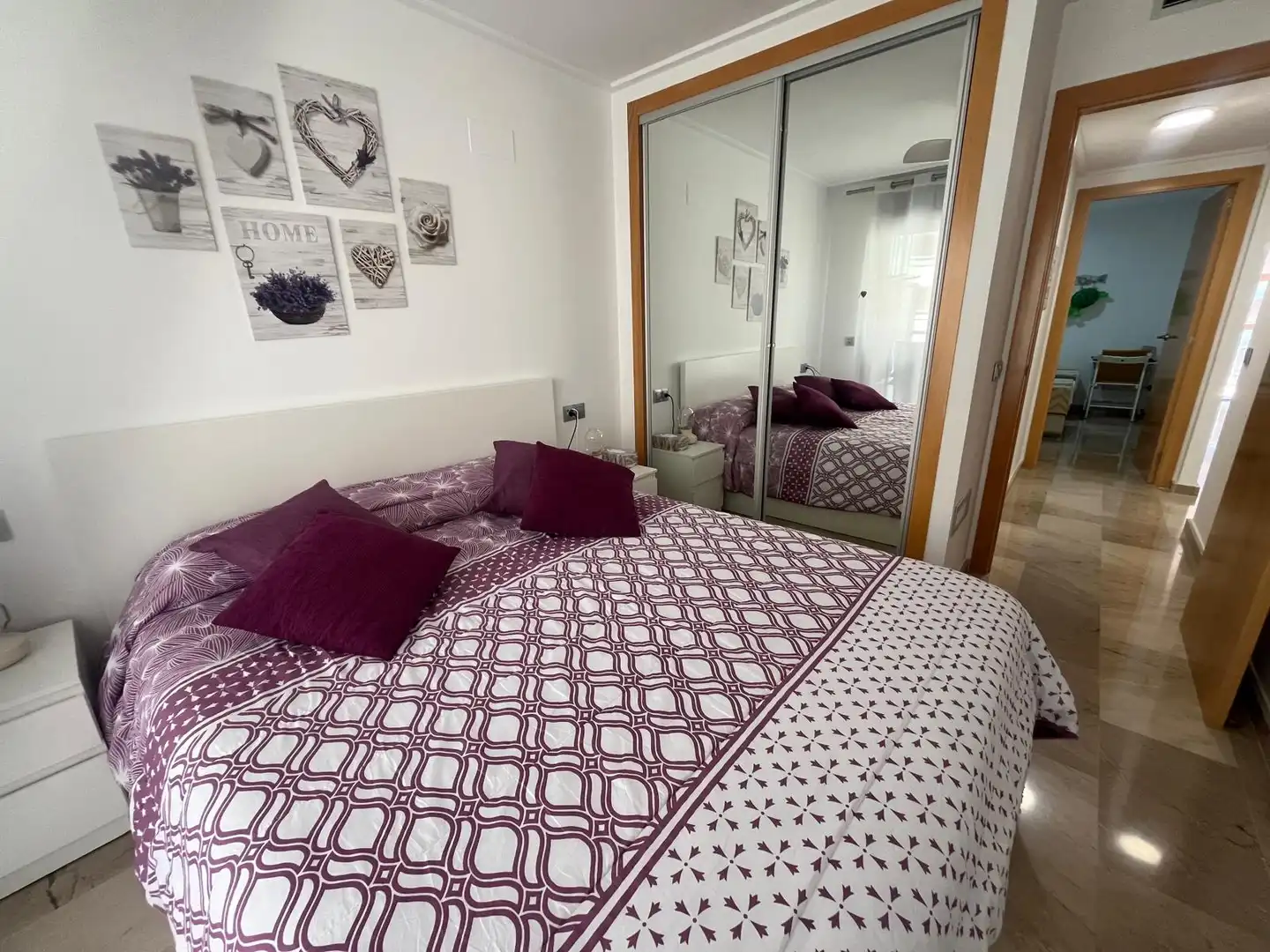 Schlafzimmer von Wohnungen zum Verkauf in Oropesa del Mar / Orpesa mit Klimaanlage, Terrasse und Abstellraum