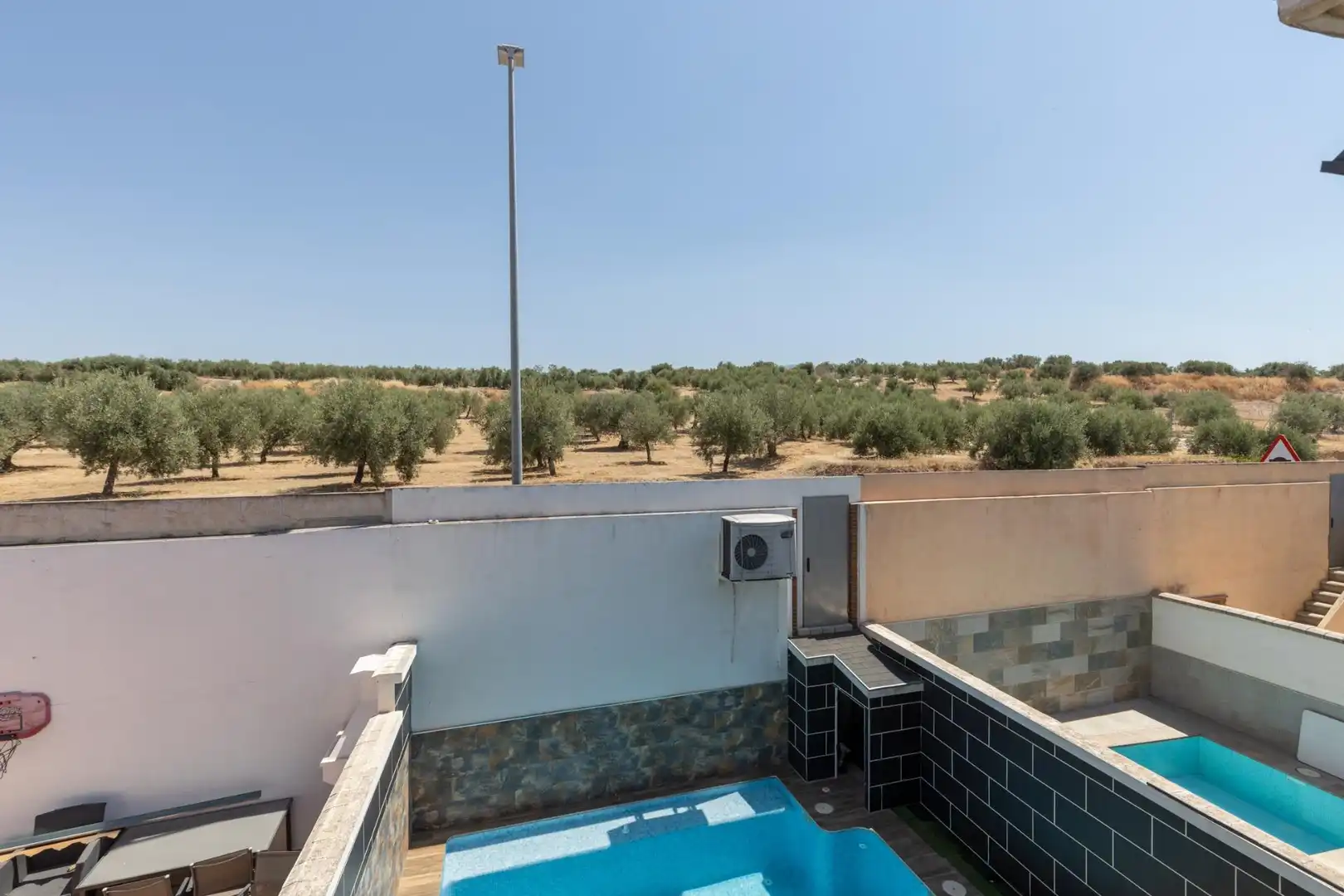 Piscina de Casa adosada en venda en Pulianas amb Aire condicionat, Calefacció i Terrassa