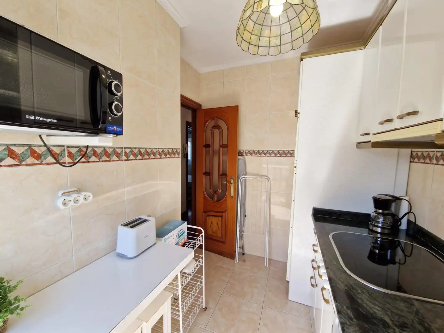 Küche von Wohnung zur Miete in Santander mit Heizung, Terrasse und Möbliert