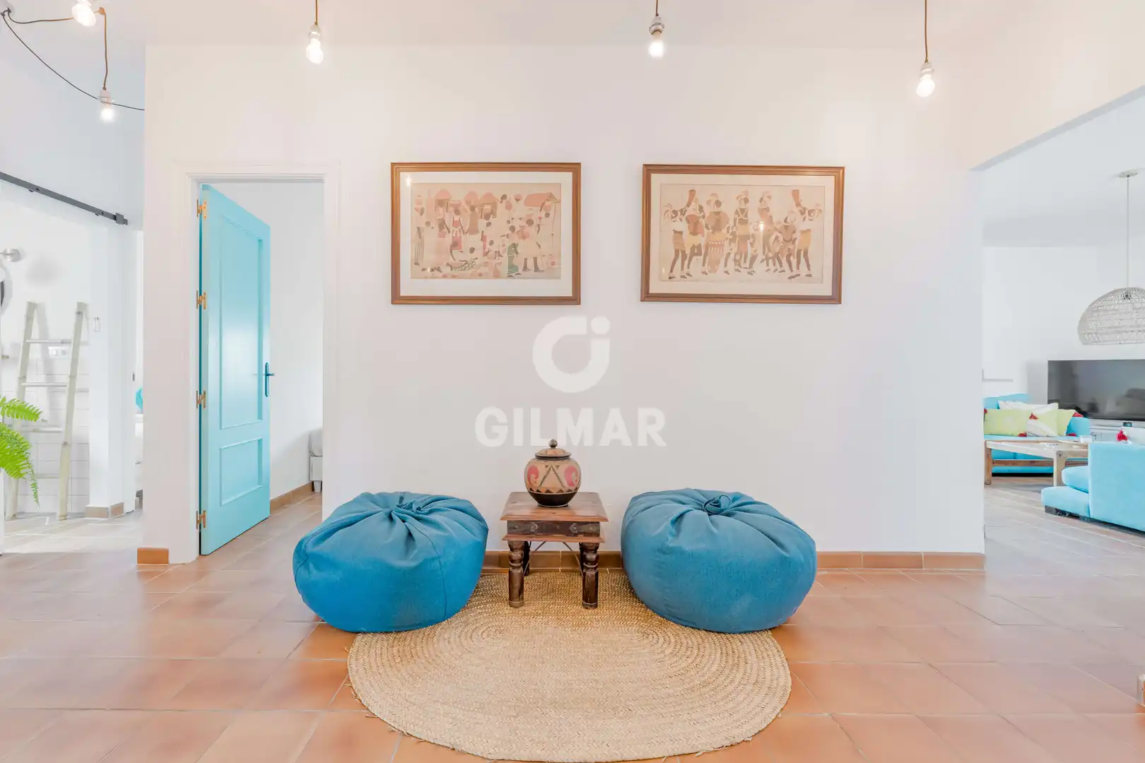 Living room of Houses for sale in Barbate  with Heating, Private garden and Swimming Pool
