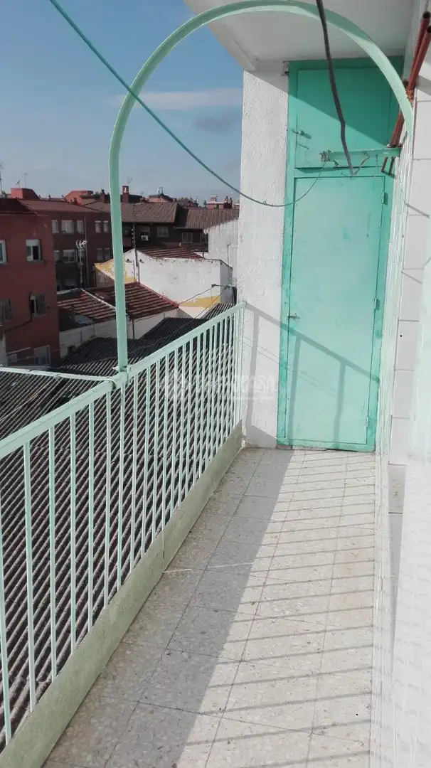 Terraza de Piso en venta en Madrid con Balcón