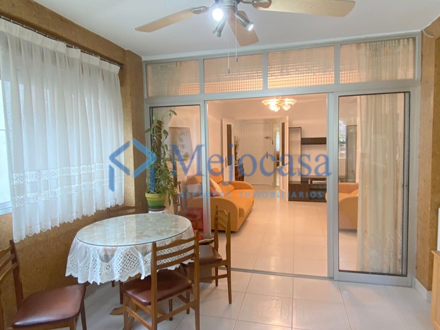 Exterior view of Flat for sale in  Madrid Capital  with Heating, Private garden and Terrace