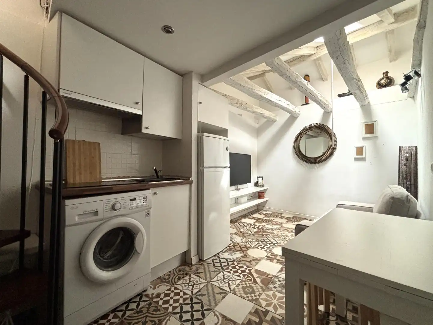 Cocina de Apartamento en venta en Madrid con Aire acondicionado, Calefacción y Trastero