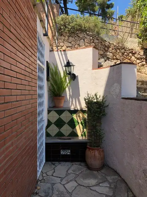 Vista exterior de Casa o xalet en venda en La Palma de Cervelló amb Aire condicionat, Calefacció i Jardí privat